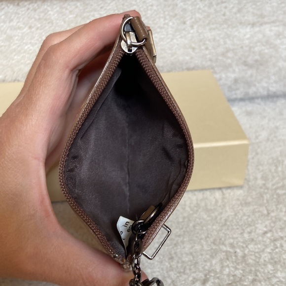 danier small leather wallet with key ring - Picture 5 of 5